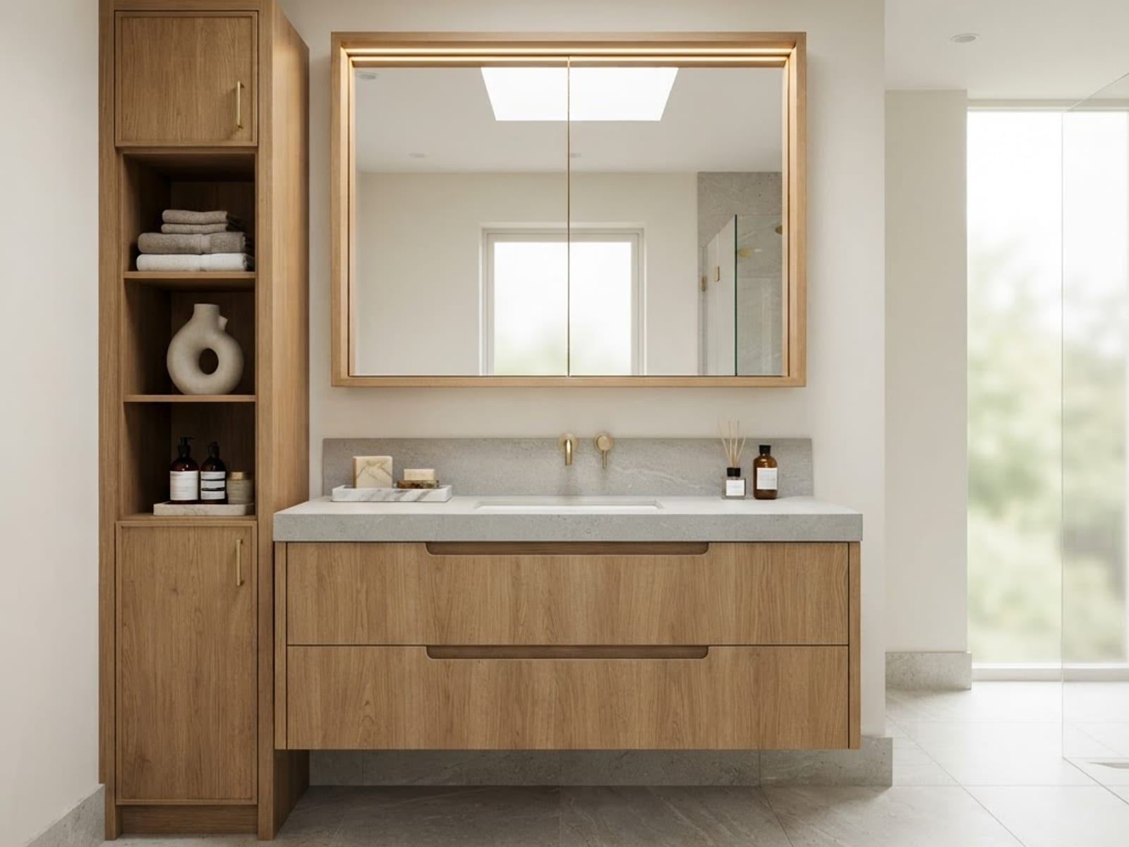 Muebles de Baño a Medida en Cali — Proyecto (proyecto Integra Espacios)
