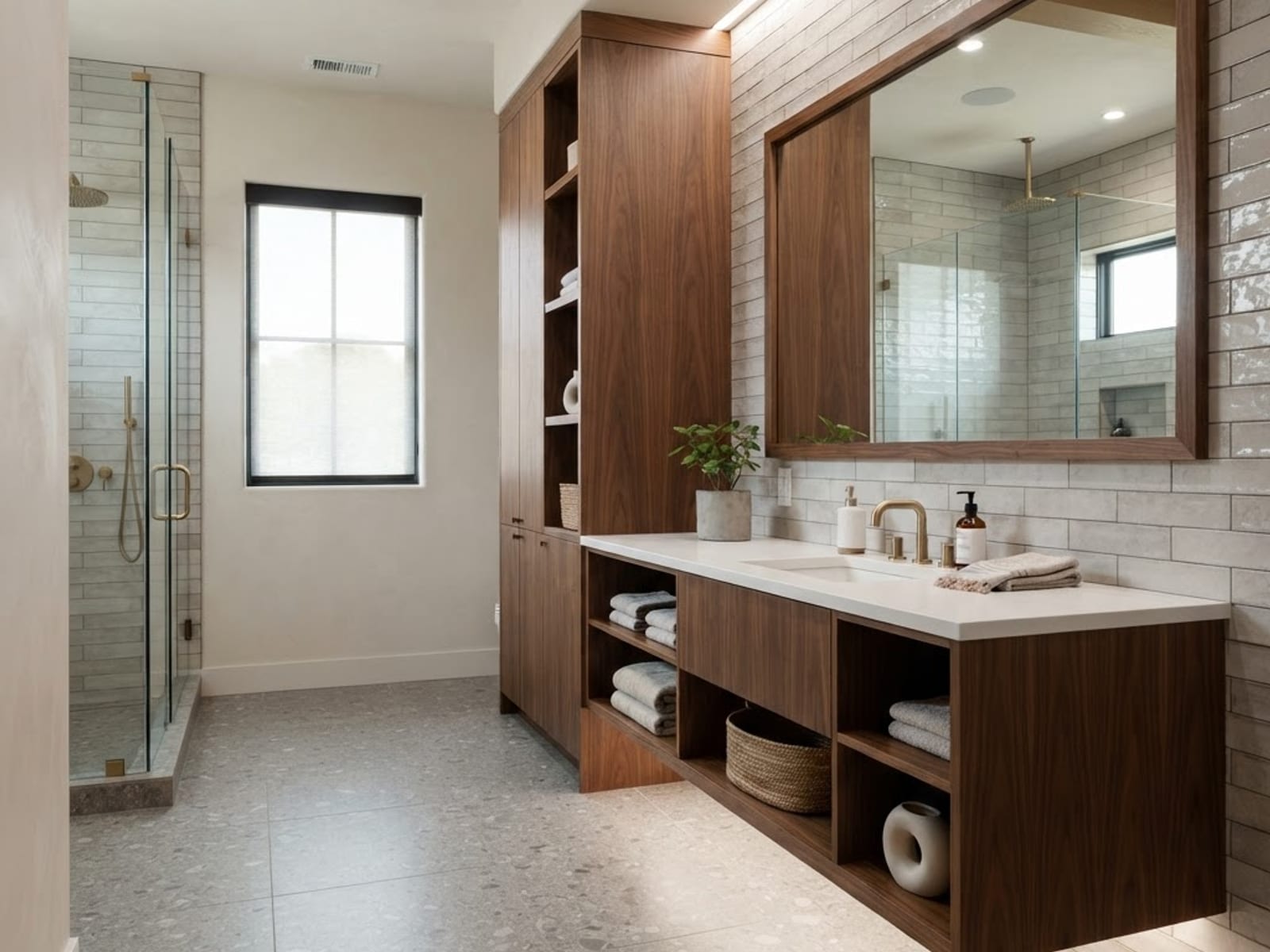 Muebles de Baño a Medida en Cali — Proyecto, 2º ángulo (proyecto Integra Espacios)