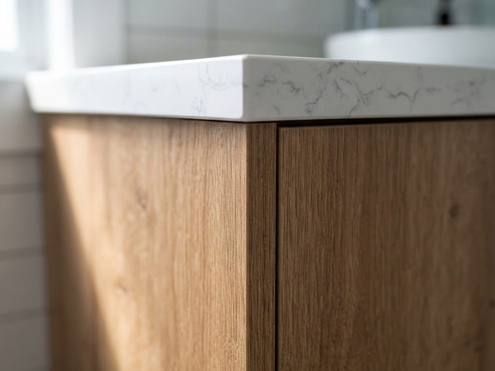 Muebles de Baño a Medida en Cali — Detalle constructivo, materialidad (proyecto Integra Espacios)