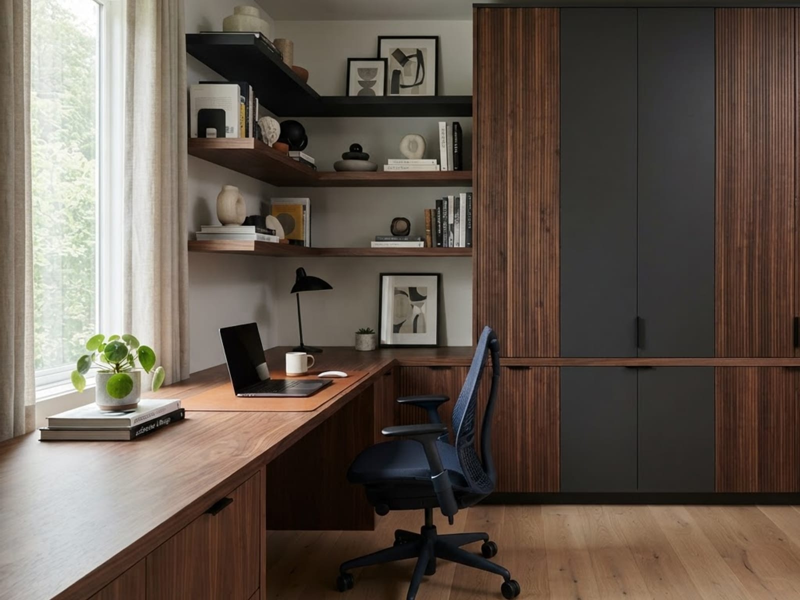 Muebles para Home Office a Medida en Cali — Proyecto, 2º ángulo (proyecto Integra Espacios)