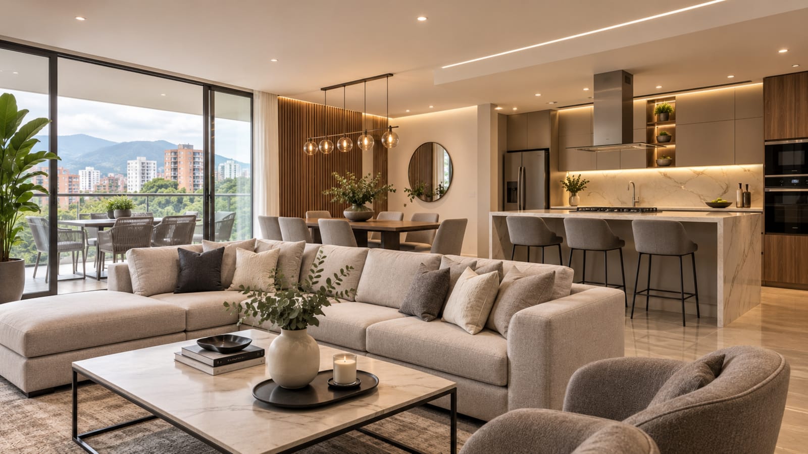 Remodelación de Apartamentos en Cali — Portada, después (proyecto Integra Espacios)