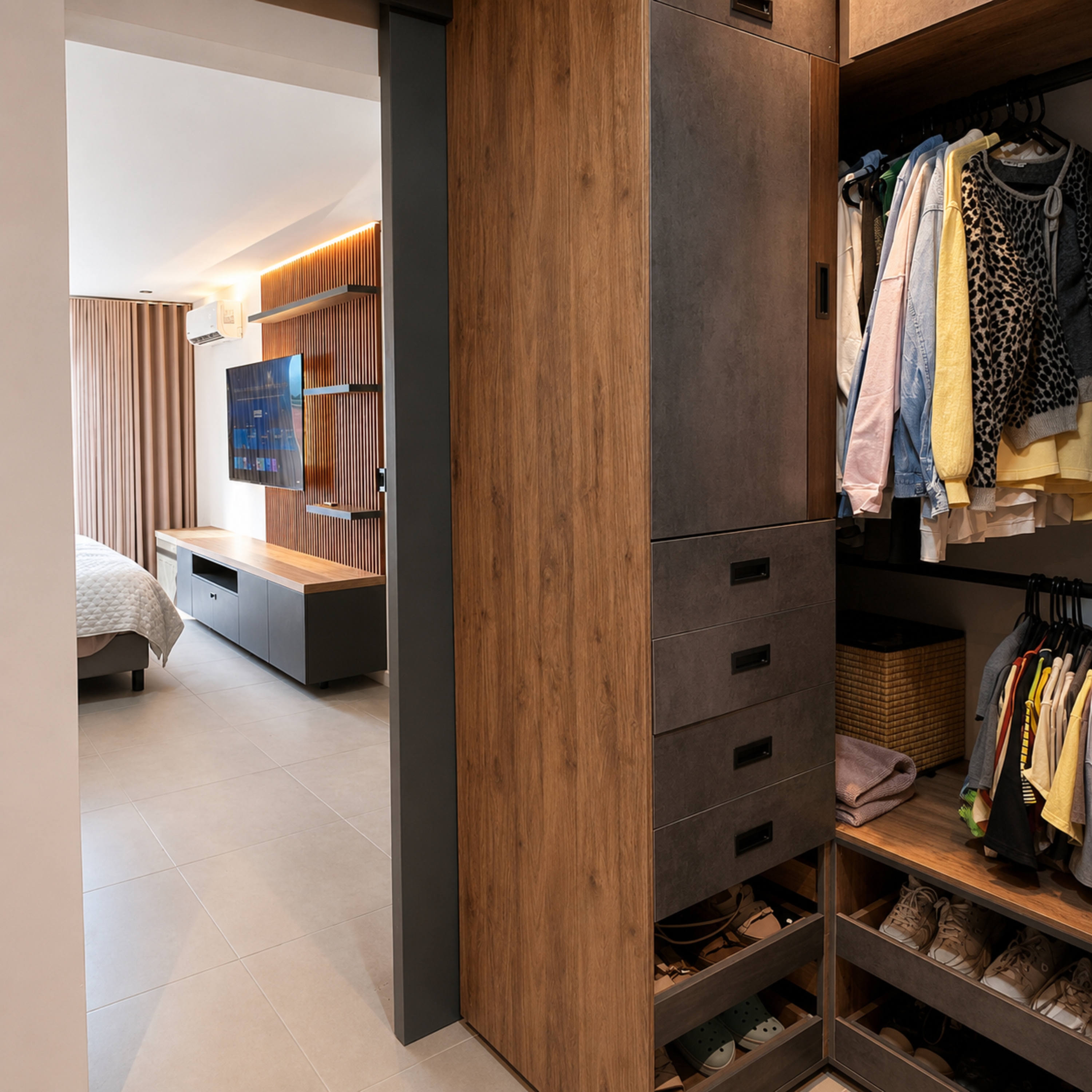 Proyecto Ellaguito: sistema abierto en madera y metal